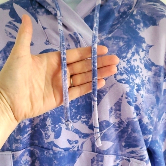 Columbia Womens French Terry Hoodie in Purple size Large - Picture 8 of 9